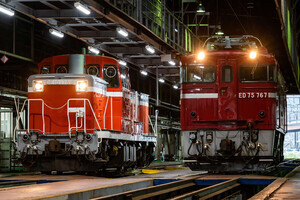 JR東日本DE10形1759号機、秋田地区で最後のイベント - 新潟地区へ