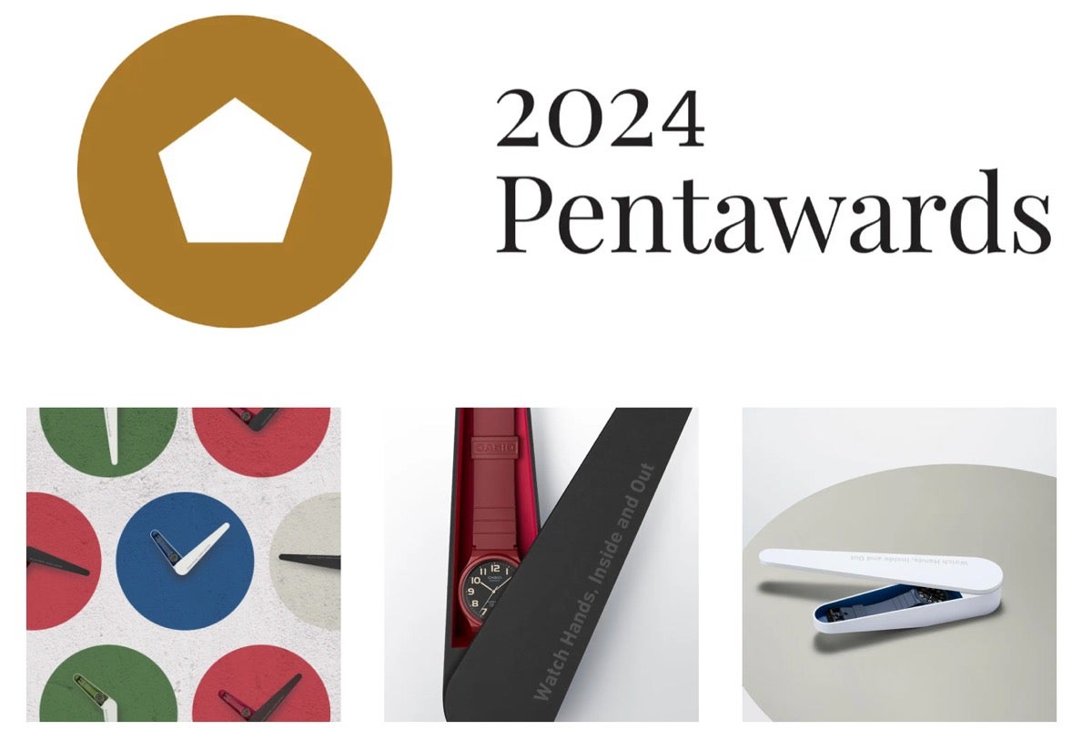 パッケージデザインの国際コンペ「Pentawards 2024」の「プロフェッショナルコンセプト部門」でカシオの時計パッケージが銀賞を受賞