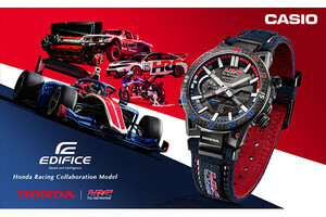 カシオ、「EDIFICE」Honda Racingコラボモデルを11月15日に発売 - 予約受付中