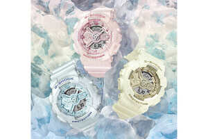 カシオ「G-SHOCK」、シルクの質感を表現した偏光パール塗装の「GMA-S110ST」3モデル