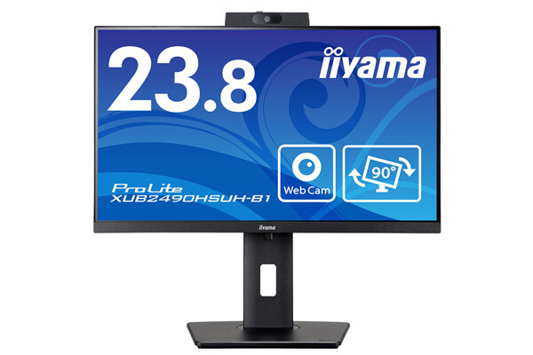 マウス「iiyama」、フルHD Webカメラ一体型の23.8型ディスプレイ | マイナビニュース