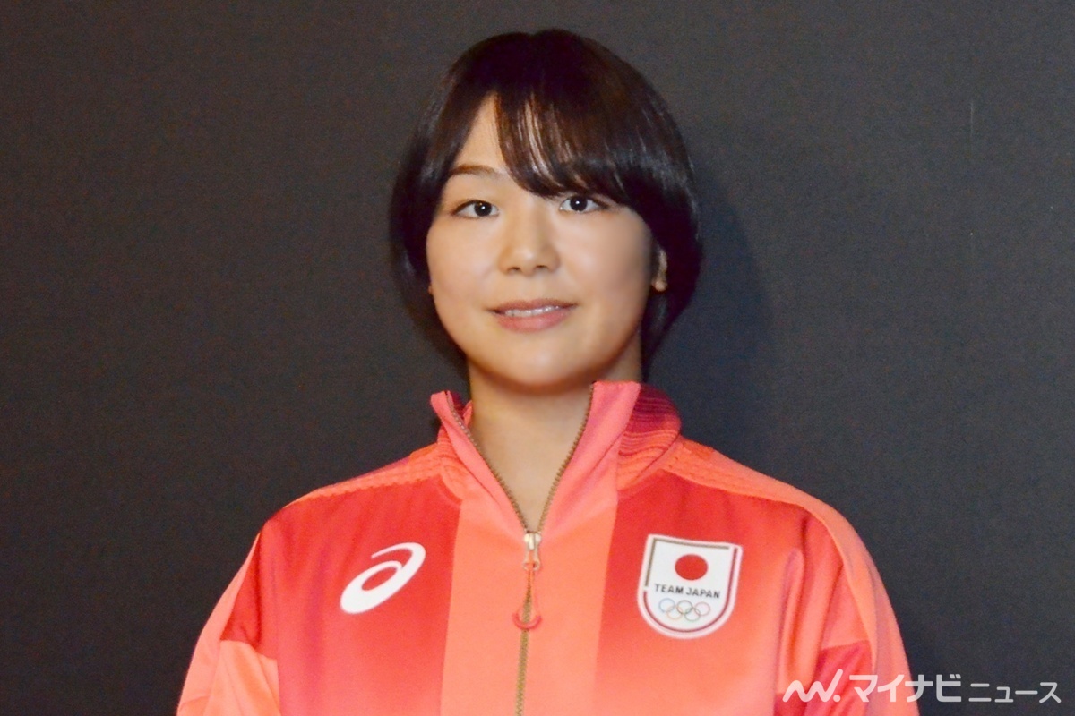 パリ五輪レスリング金メダリストの藤波朱理選手