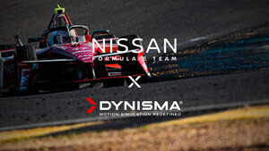 日産フォーミュラEチーム、世界的ドライビングシミュレーター企業のDynismaと提携