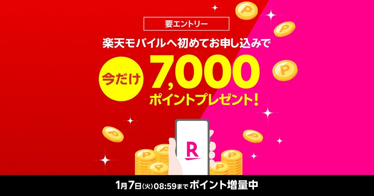 「【Rakuten最強プランはじめてお申し込み特典】新規ご契約・プラン変更（移行）でポイントプレゼント」キャンペーン