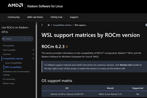 「AMD Radeon Software Adrenalin 24.12.1」公開 - Windows Subsystem for Linux(WSL 2)正式対応