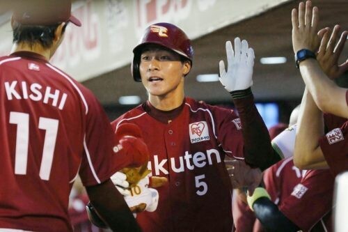 楽天・茂木栄五郎（C）KYODO NEWS IMAGES
