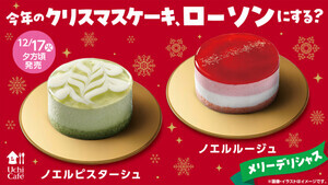今年のクリスマスケーキ、ローソンにする? 華やかな小さめケーキを新発売