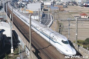 東海道・山陽新幹線16両編成車両、車内トイレの約半数を女性専用に