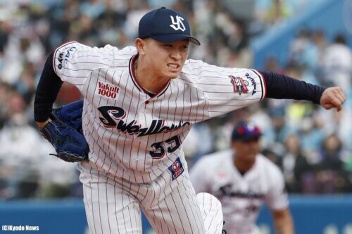 ヤクルト・石原勇輝 (C)Kyodo News