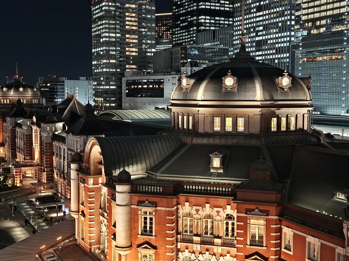 望遠カメラの夜景の撮影例