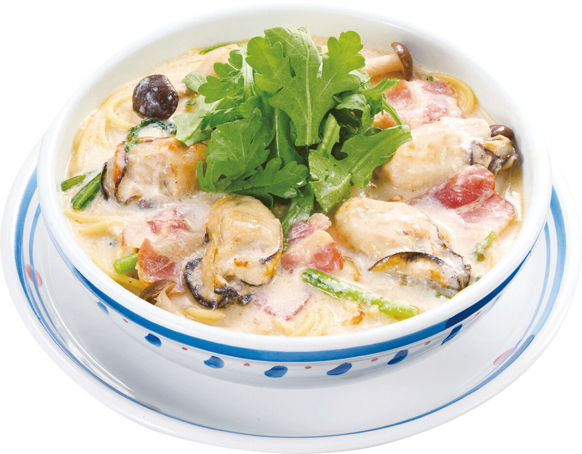 ジョリーパスタ「～スープパスタ～ 播磨灘産牡蠣のクリームスープ」