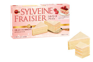 ブルボンの三角ケーキにフランス発祥のいちごケーキ・フレジェ味が登場