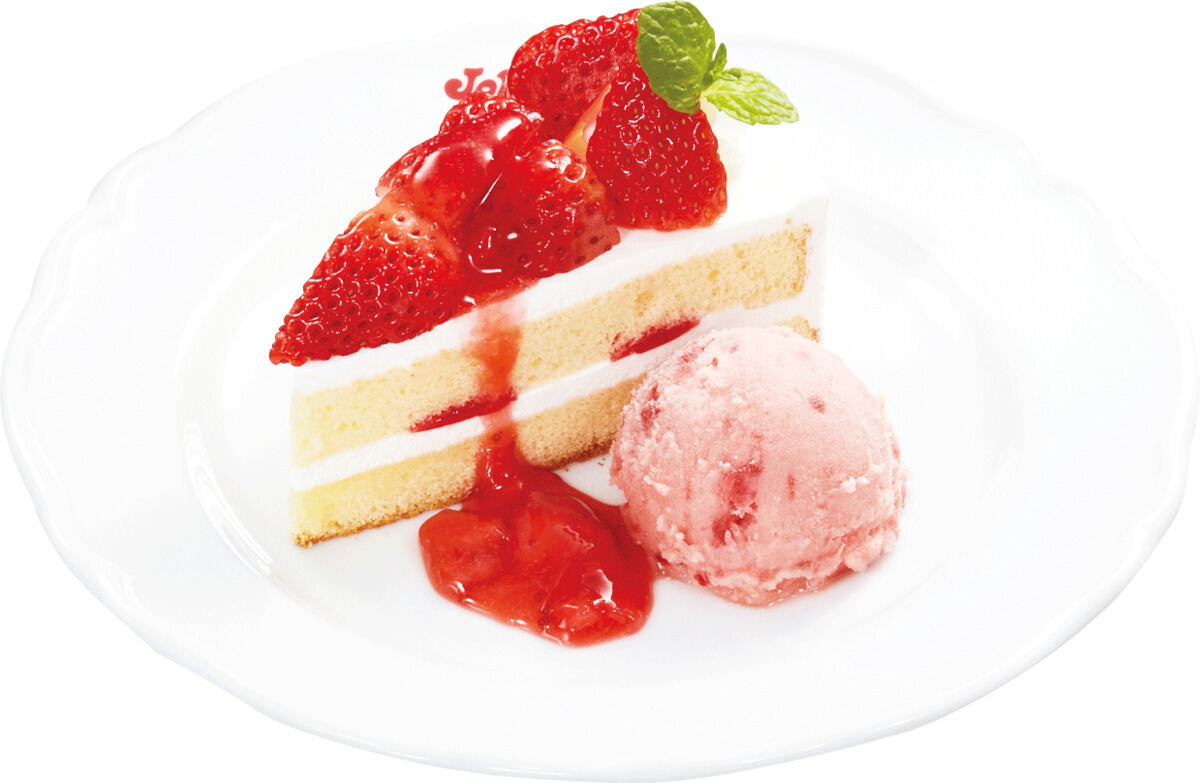 ジョリーパスタ「苺のショートケーキ」