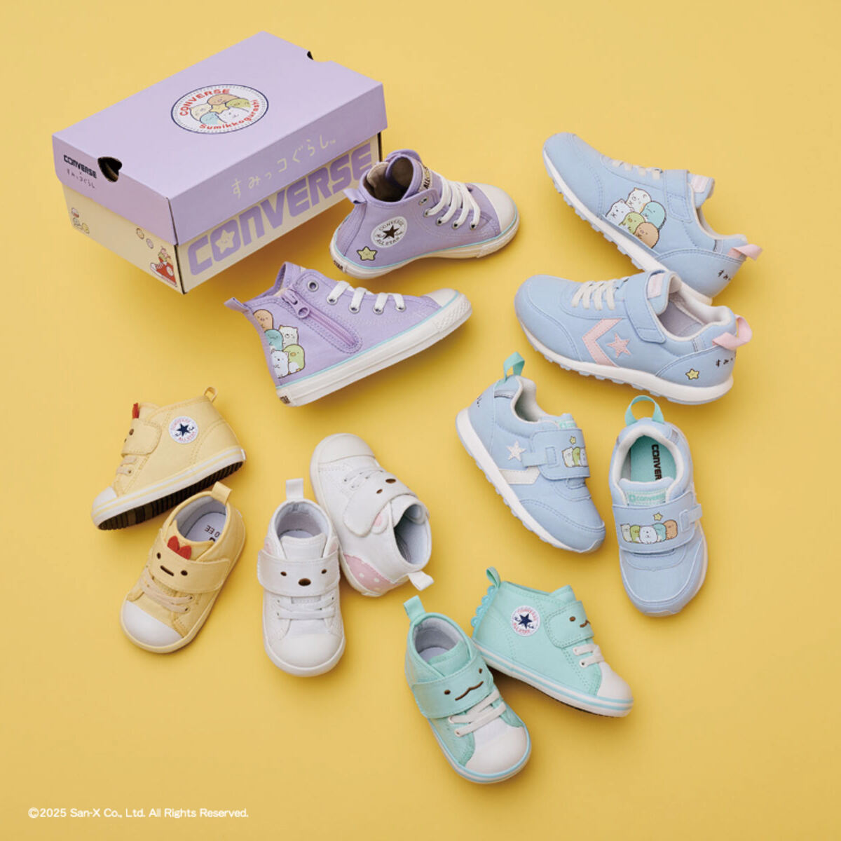 CONVERSE×すみっコぐらし　シューズ