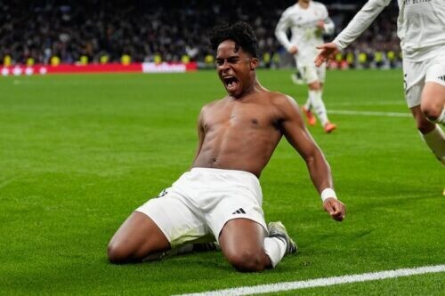 決勝点を決めたエンドリッキ [写真]=Getty Images