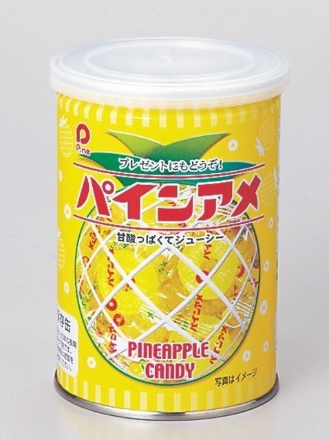 パインアメ缶