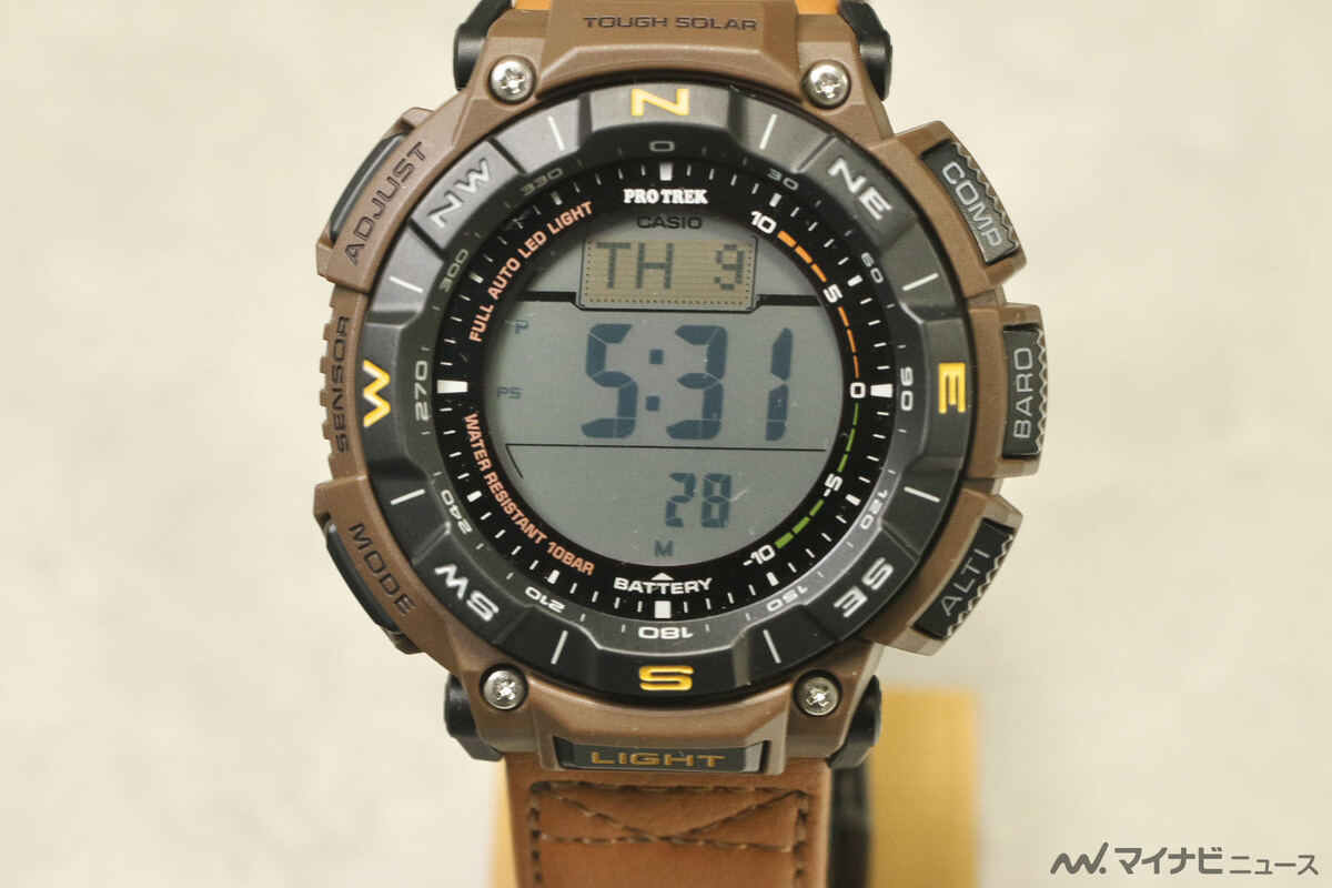 PRG-340L-5JFのダイヤル
