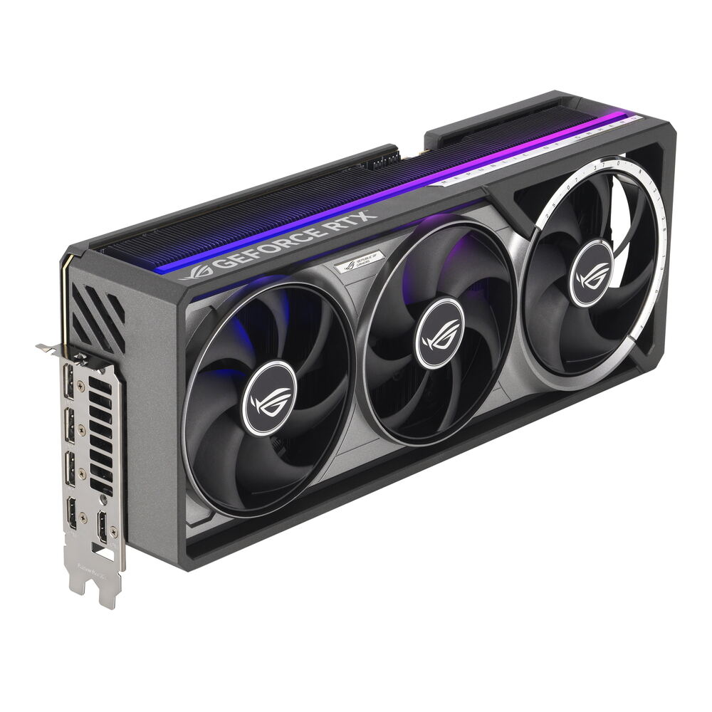 ASUSの「ROG-ASTRAL-RTX5090-O32G-GAMING」。デザインとしてはシンプルな印象