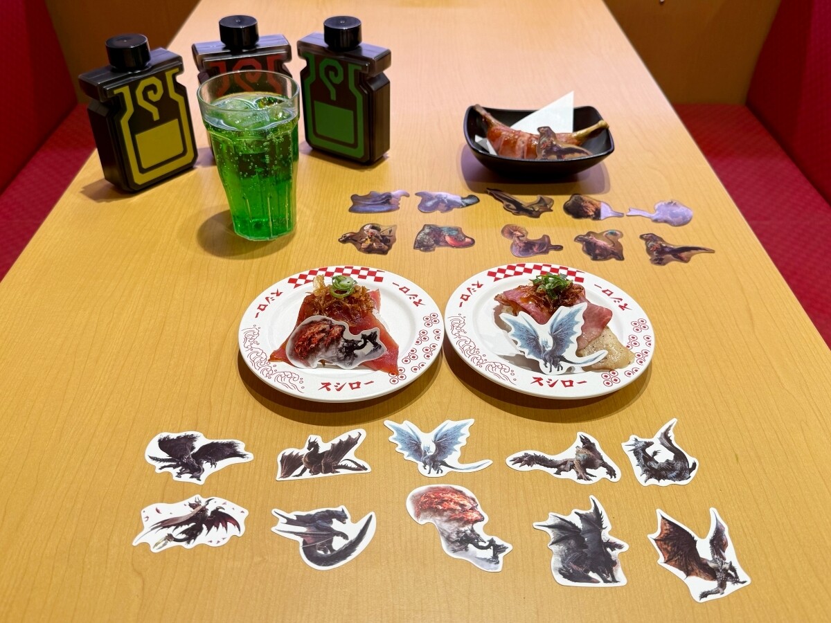 スシローで一皿いこうぜ! モンハンコラボが今年も帰ってきた スシローで一皿いこうぜ! モンハンコラボが今年も帰ってきた
