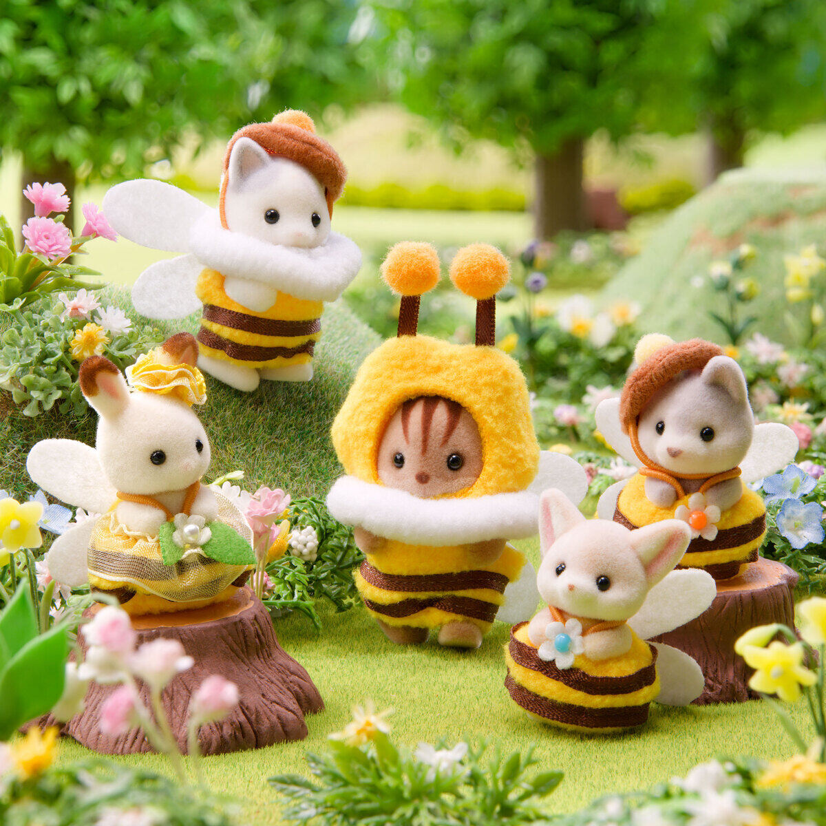 シルバニアファミリー「あつまれ!赤ちゃんセット-みつばち-」