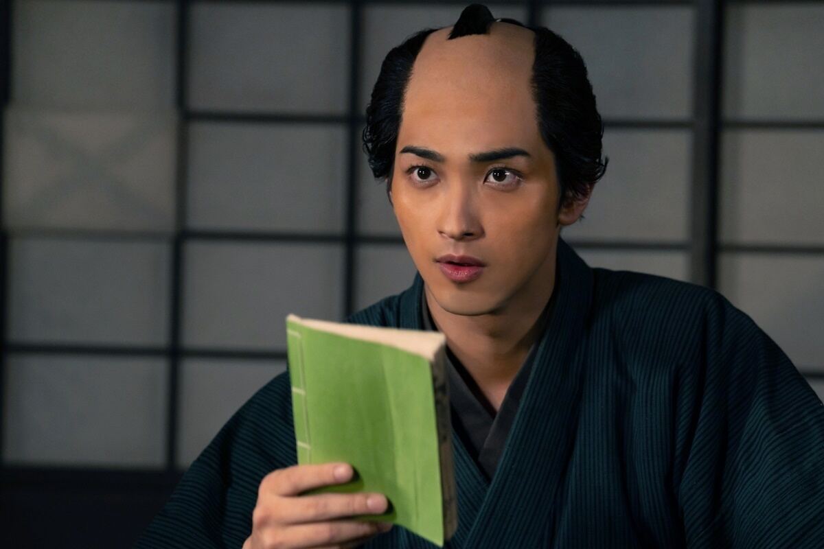 『べらぼう～蔦重栄華乃夢噺～』主人公・蔦屋重三郎役の横浜流星　(C)NHK
