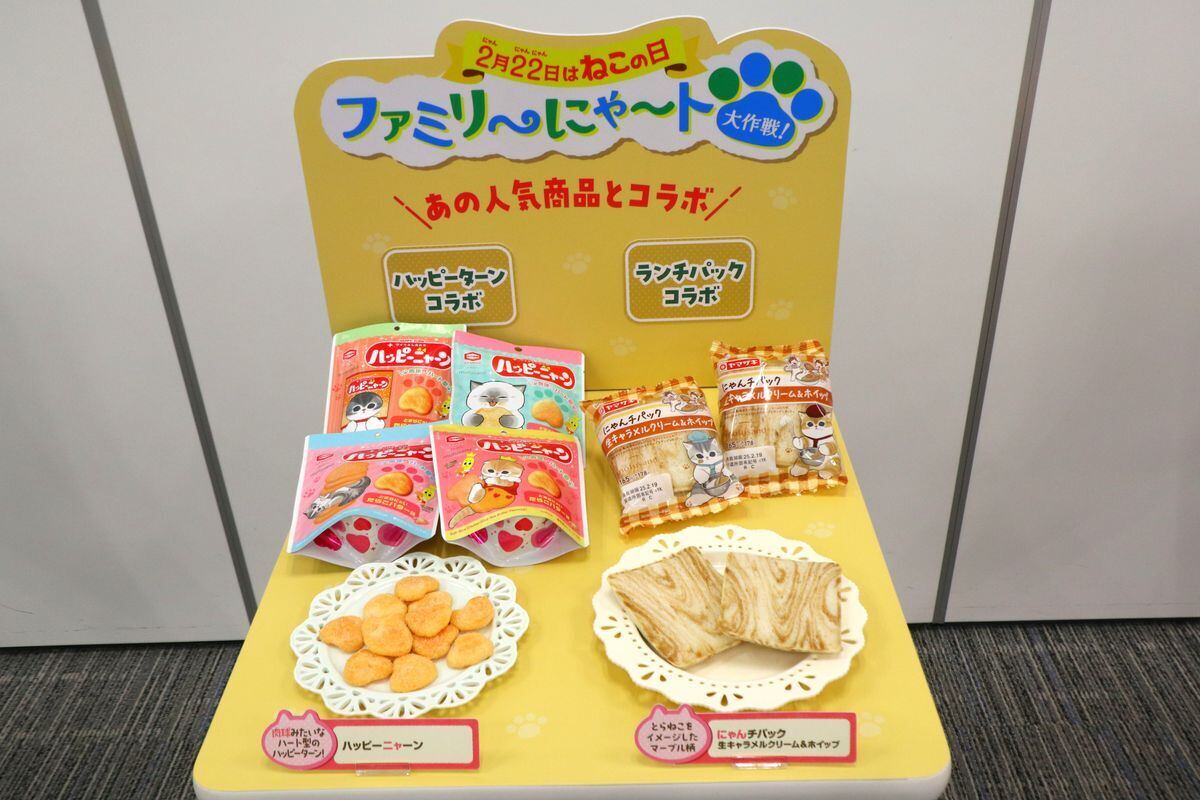 人気商品とのコラボは2種類