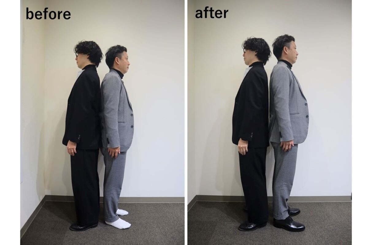 フォーマルでもバレずに6cmアップ! 洋服の青山「スタイルアップ