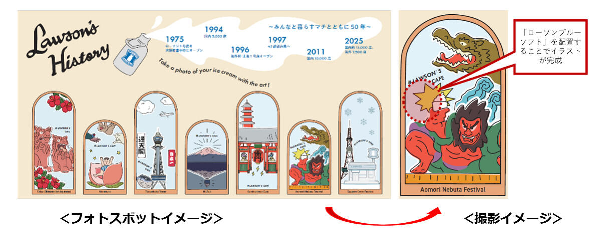 ローソン＜フォトスポットイメージ＞