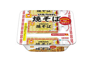 カップ入り即席麺になった「マルちゃん焼そば」が通年販売商品として登場