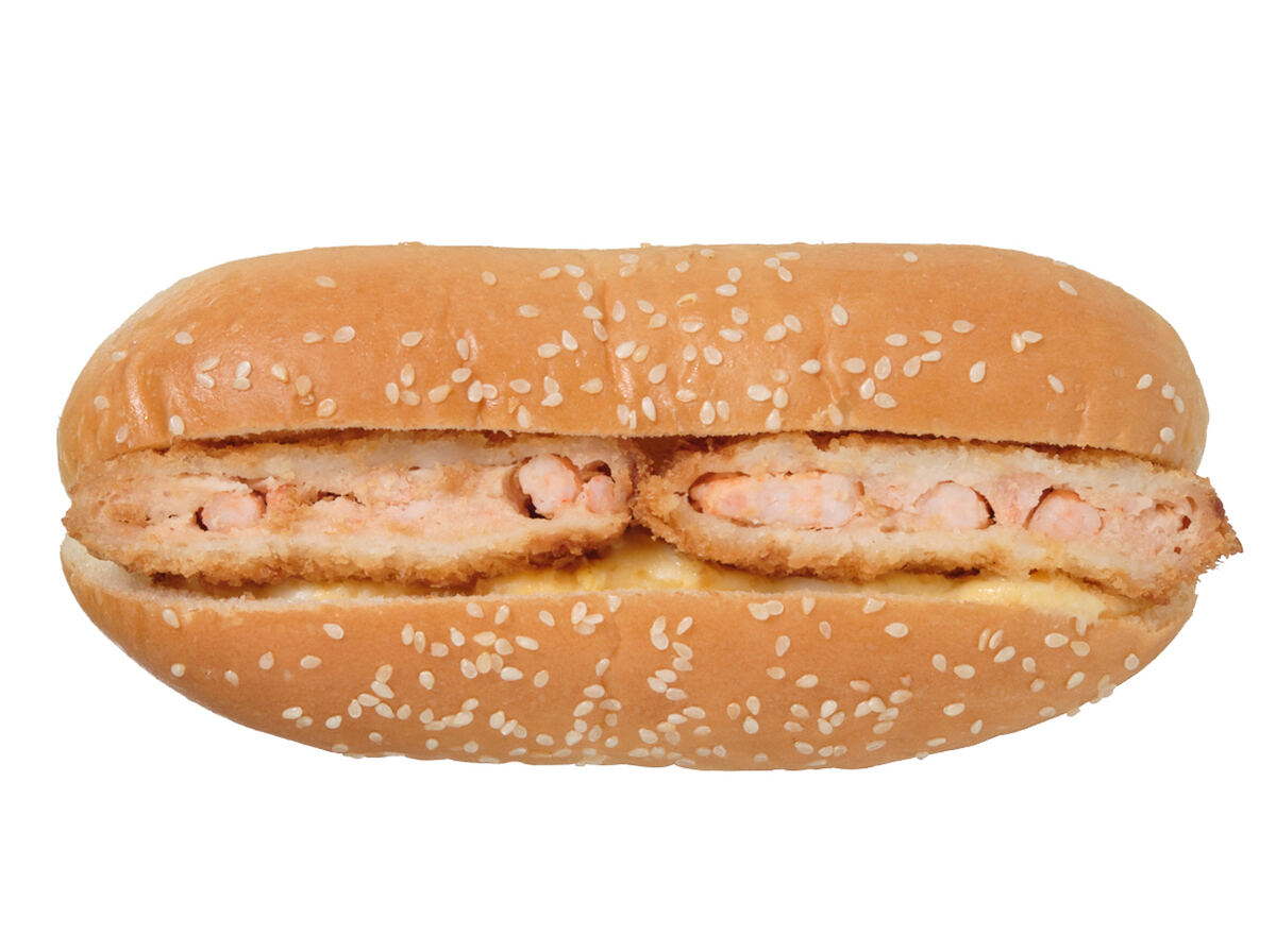「タルタルソースの海老カツドッグ」(278円)