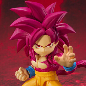 『ドラゴンボールDAIMA』S.H.Figuartsに「スーパーサイヤ人4孫悟空(ミニ)」が登場