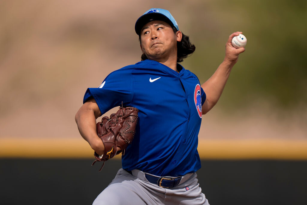 オープン戦に先発登板したカブス・今永昇太（写真＝GettyImages）