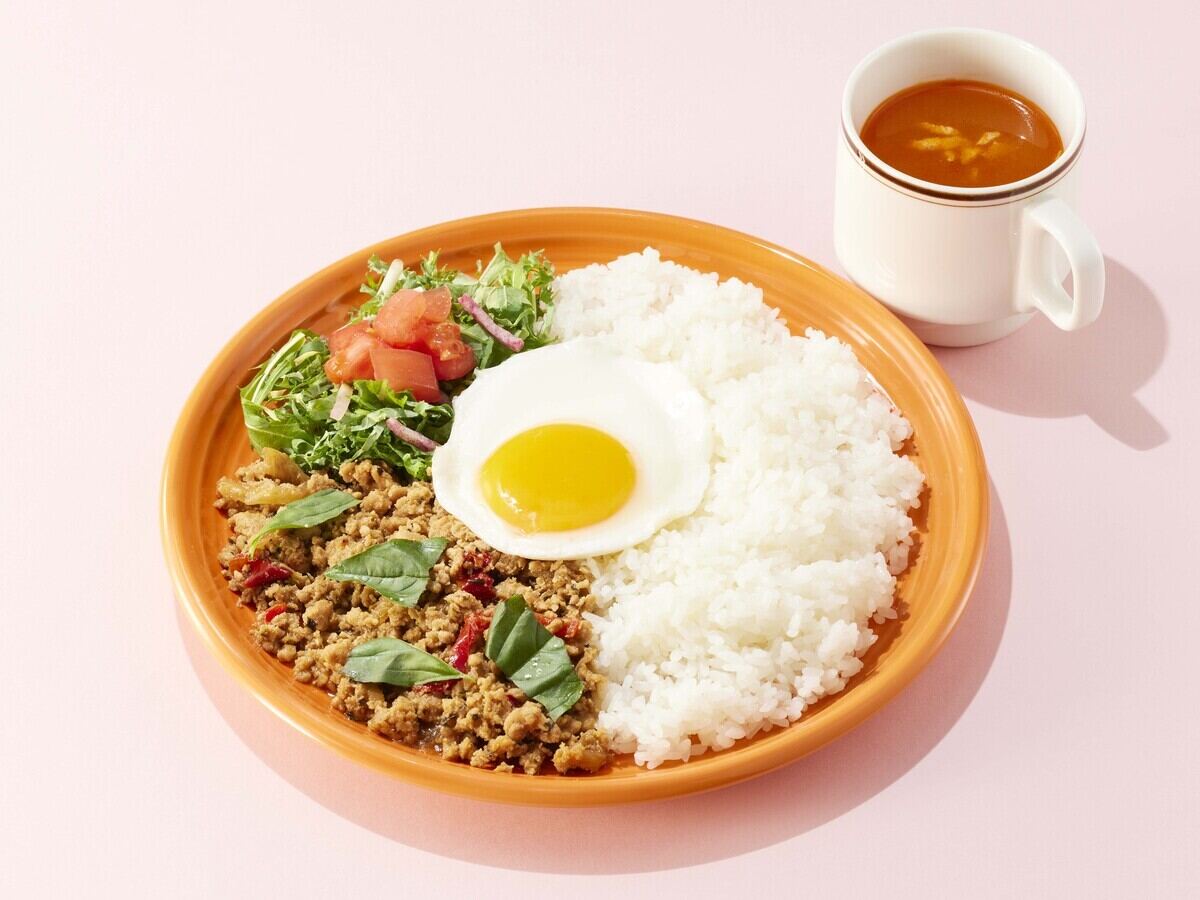 ココス「ガパオライスランチ」