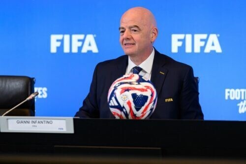 FIFAのインファンティーノ会長 [写真]=Getty Images