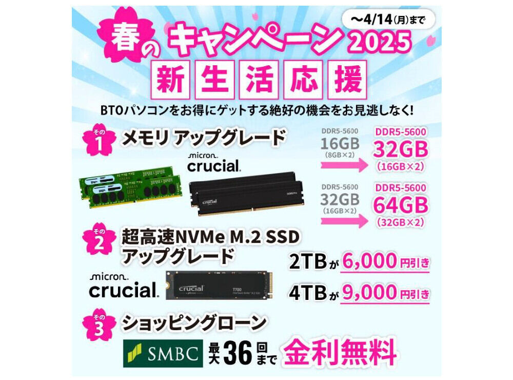 サイコム 春の新生活応援キャンペーン 2025