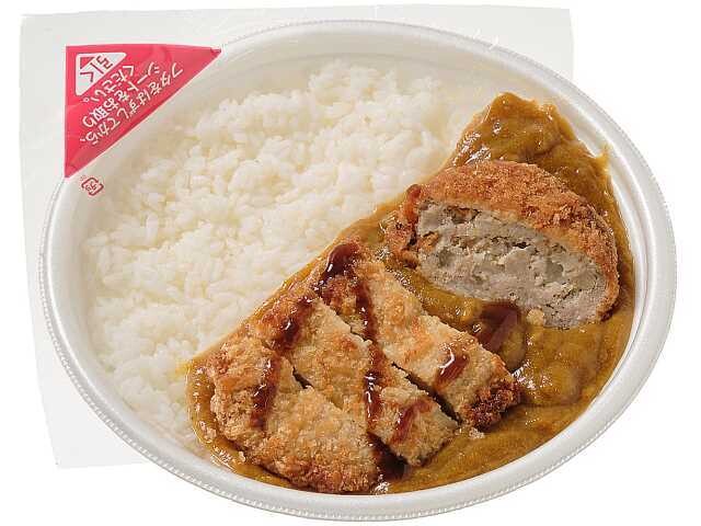 「チキン&メンチカツカレー」(594円)