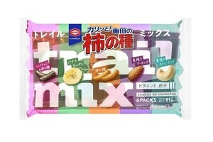 『亀田の柿の種 トレイルミックス』、3月10日から期間限定で発売