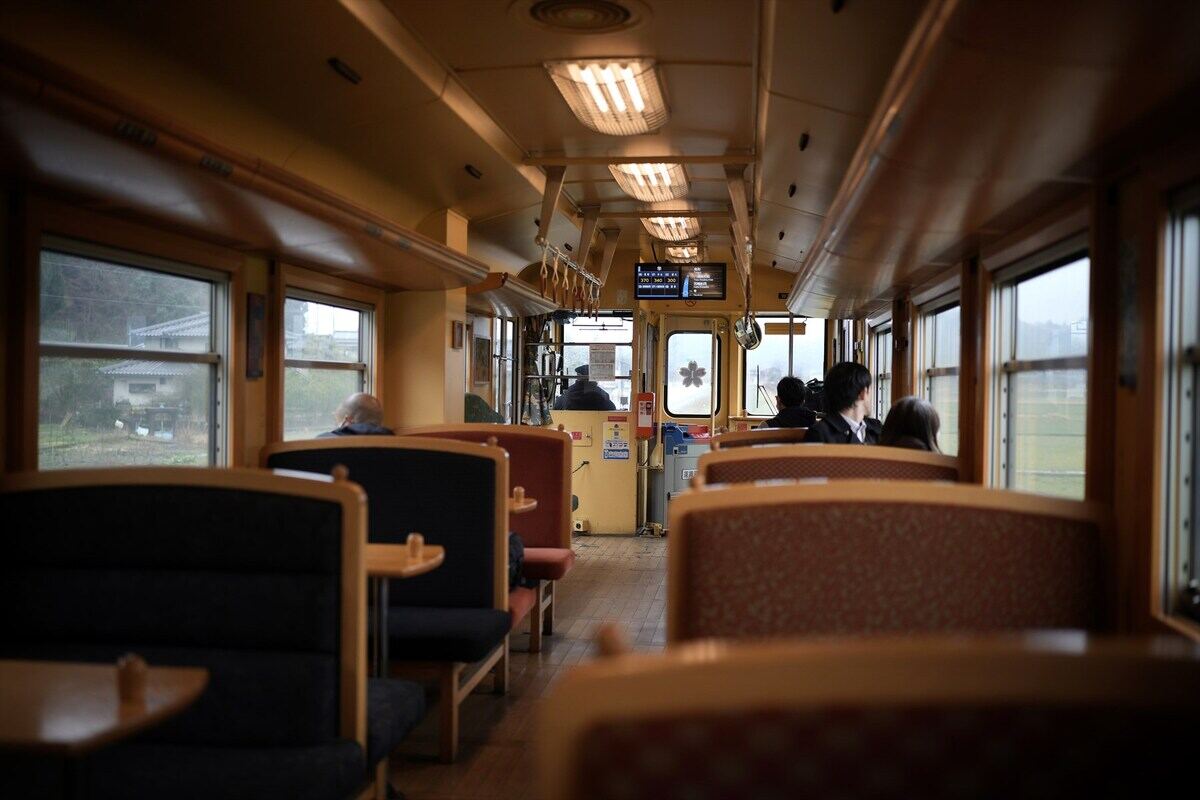 「昭和号」の内装
