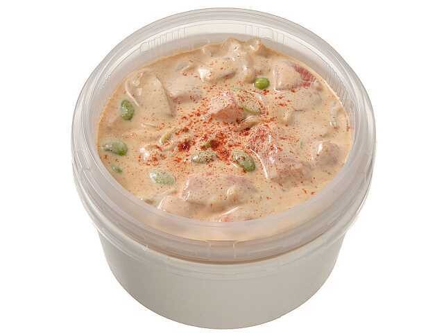 「サーモンポキ丼 スパイシーマヨネーズ」(753円)