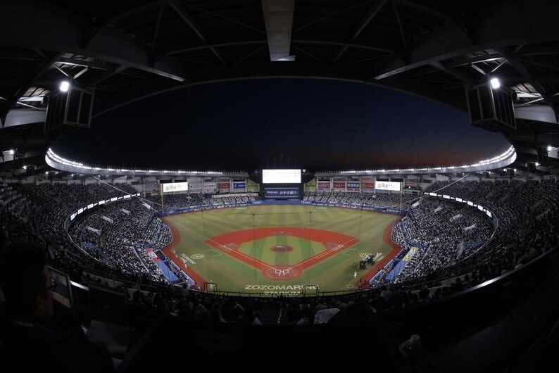 ロッテの本拠地・ZOZOマリンスタジアム（球団提供）