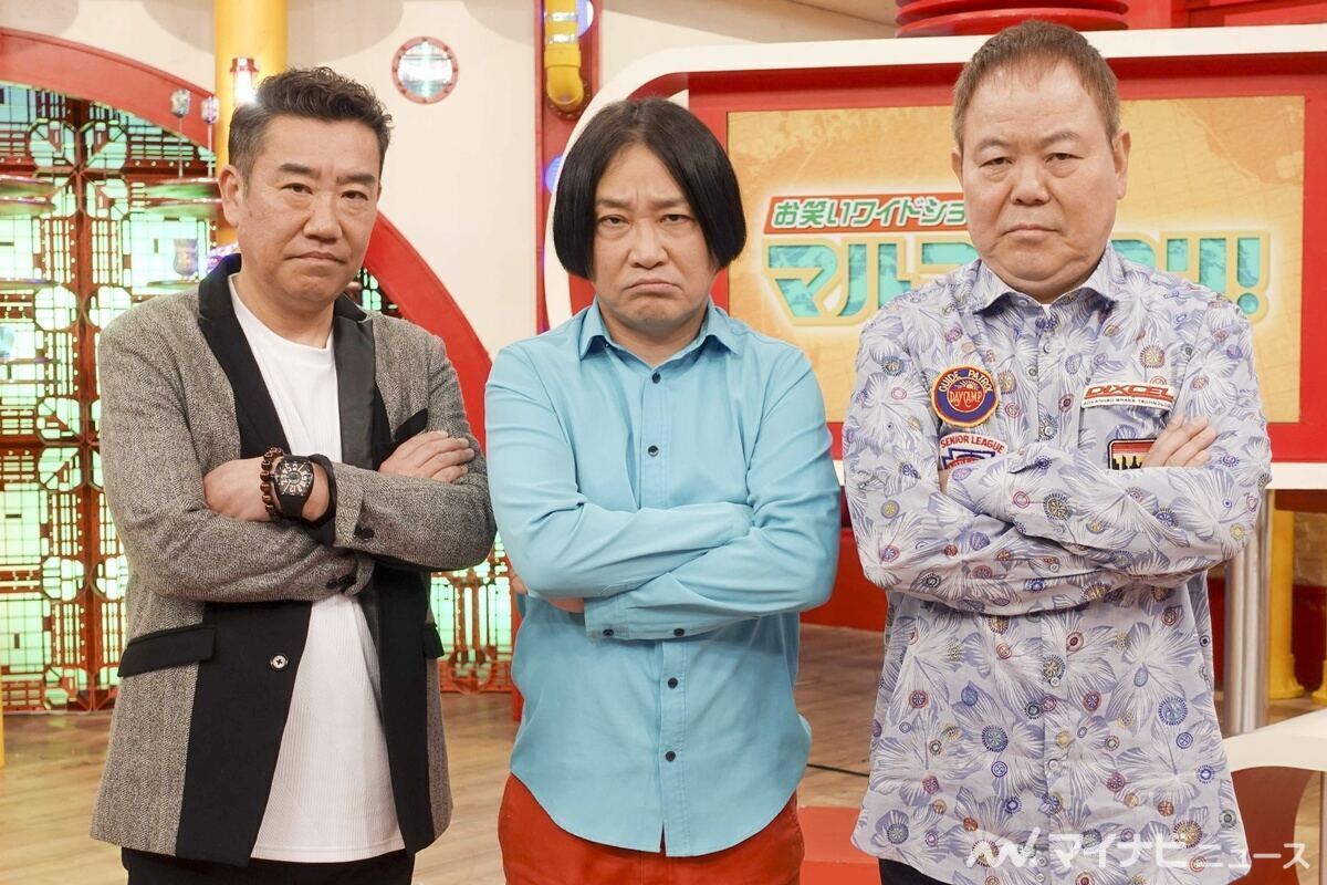 (左から)メッセンジャーあいはら、永野、ほんこん