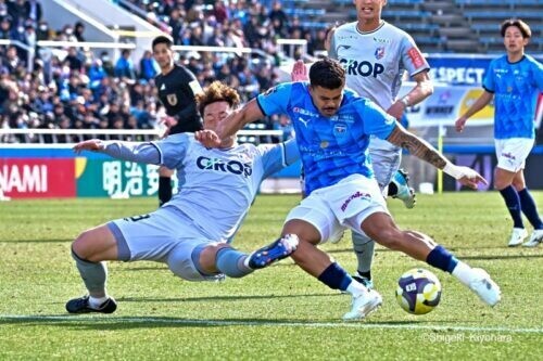 横浜FCで10番を背負うジョアン・パウロ [写真]＝清原茂樹