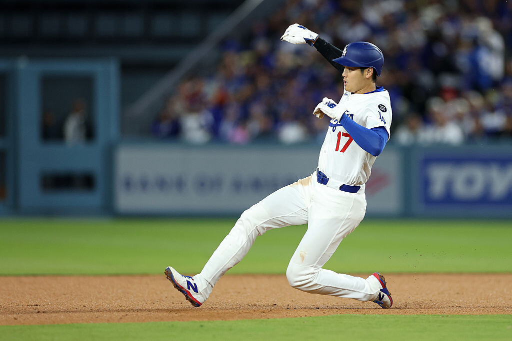 今季2個目の盗塁を記録した大谷翔平（写真＝GettyImages）