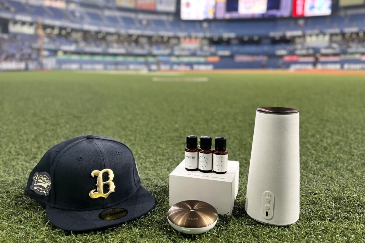 オリックス、ロート製薬「BÉLAIR LAB」と香りを共同開発（写真：球団提供）