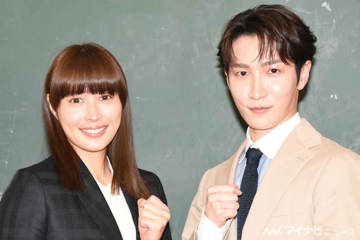 広瀬アリス(左)と渡辺翔太
