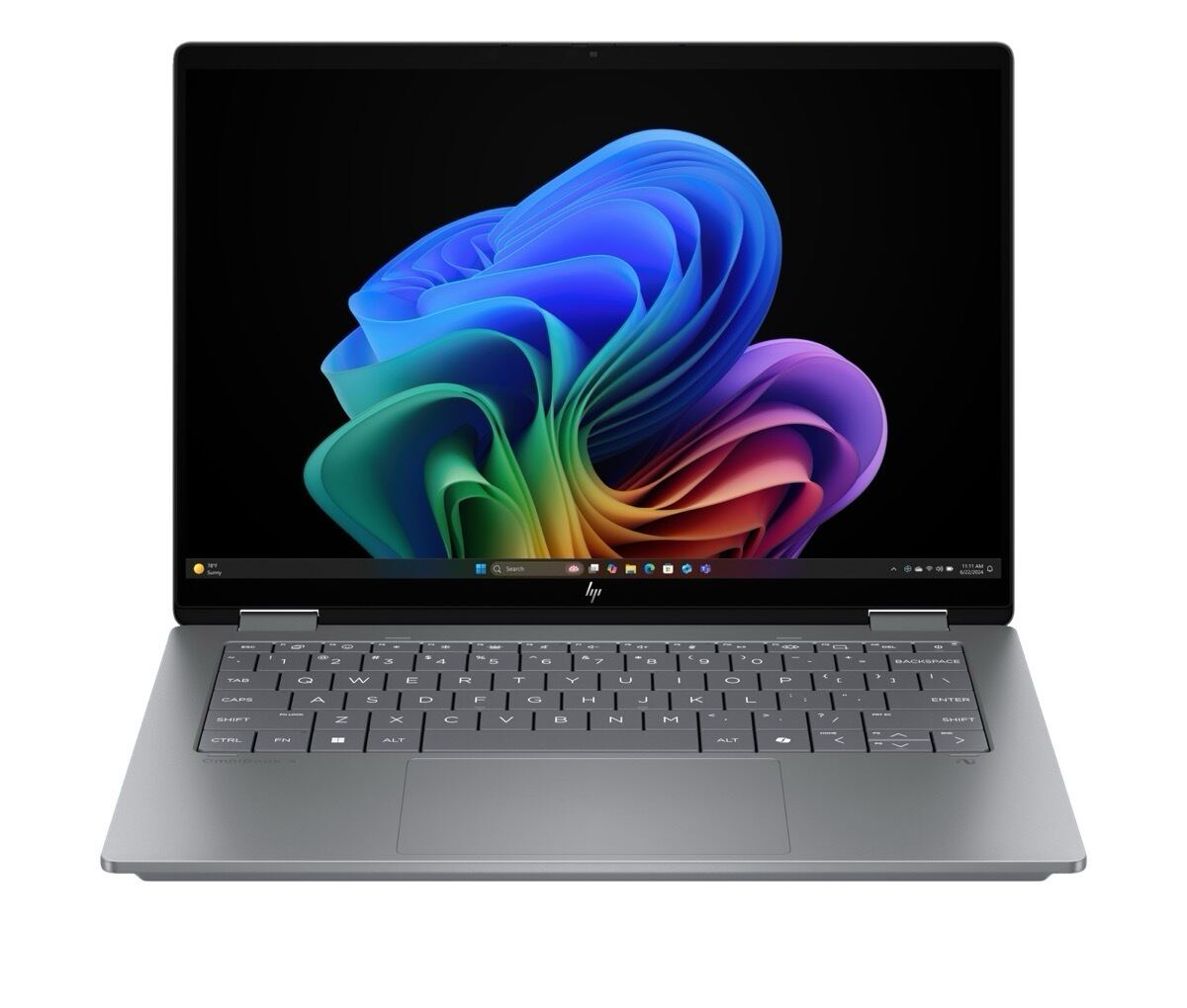 HP OmniBook X Flip 14 AI PC（メテオシルバー）