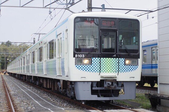西武鉄道「サステナ車両」8000系を公開、国分寺線で5月末運行開始