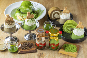 熱海プリンと丸七製茶のコラボ企画「抹茶ほうじ茶フェア」開催