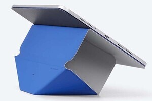 折り方で角度が変えられるiPad用カバー兼スタンド「MOFTダイナミックフォリオ」