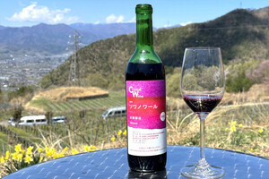 シャトー・メルシャンが、山梨県にてブドウの新品種ソワノワールの植樹体験会